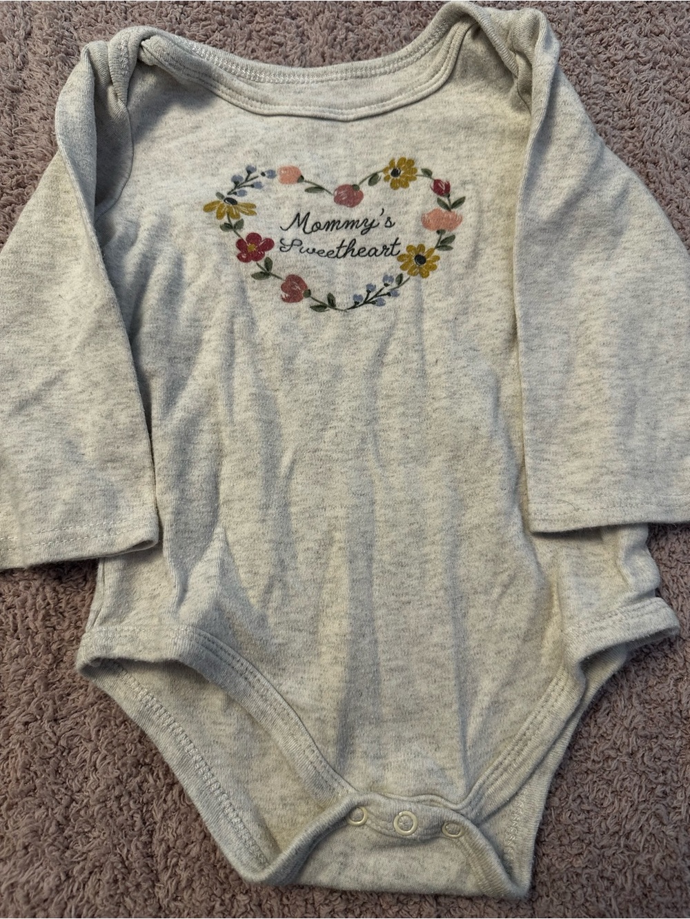 🩷🌼 9-Piece Baby Girl Long Sleeve Bodysuit Bundle 18M | Carter’s & Hudson Baby - Picture 3 of 11
